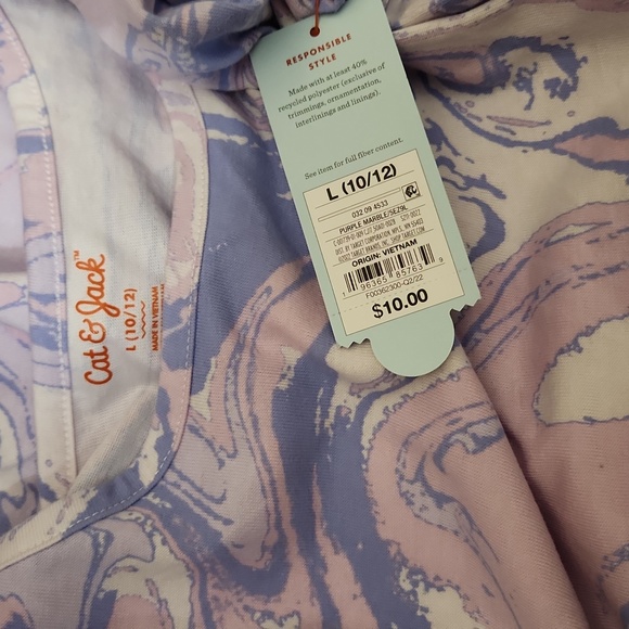 2 NWT Cat & Jack girl's Back to school dresses - Picture 7 of 8